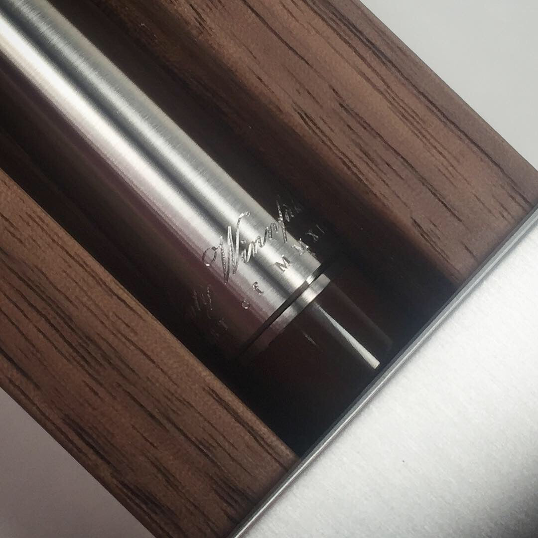 The First of 2019 Titanium and Vespel Fountain Pen