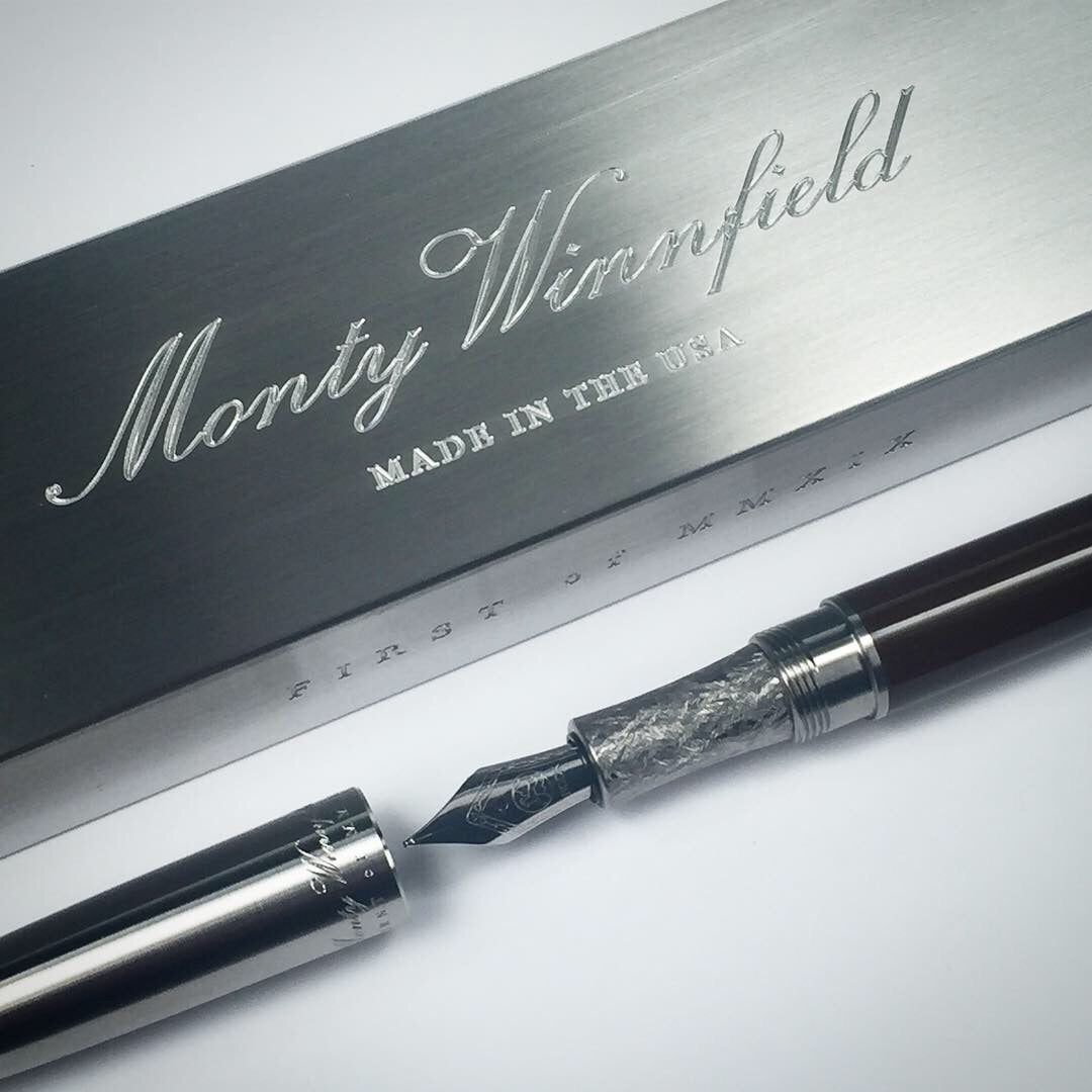The First of 2019 Titanium and Vespel Fountain Pen